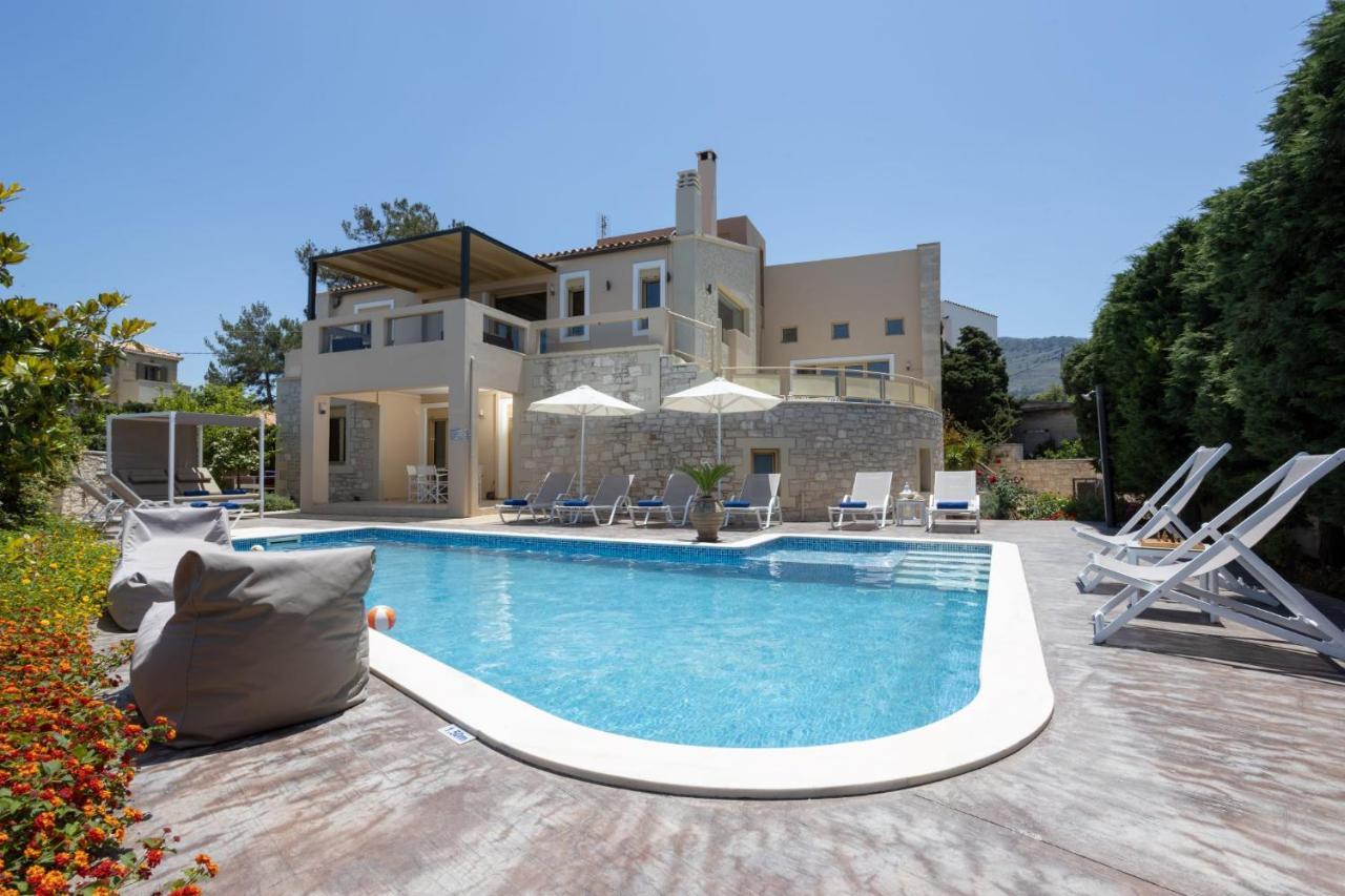 Palladio Luxury Villa With Amazing View Roussospítion Dış mekan fotoğraf