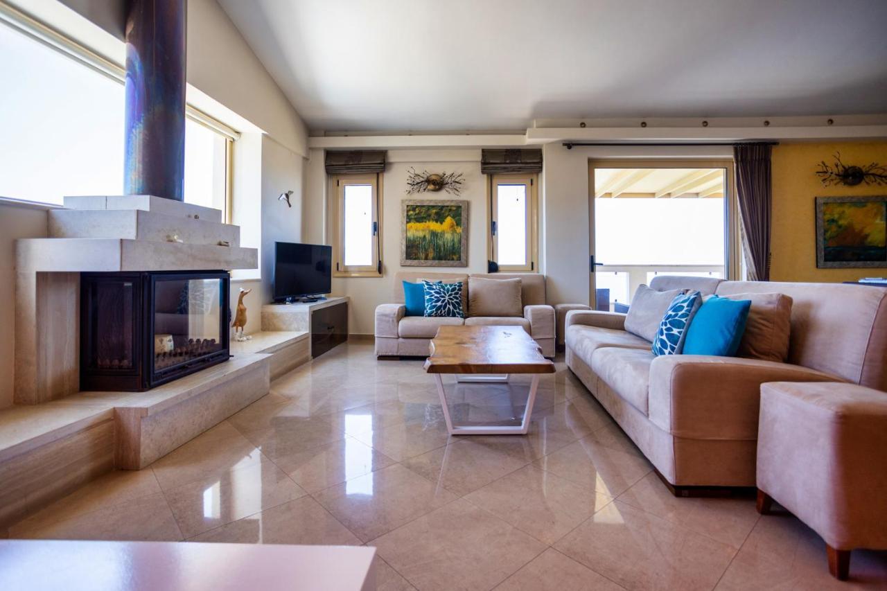 Palladio Luxury Villa With Amazing View Roussospítion Dış mekan fotoğraf