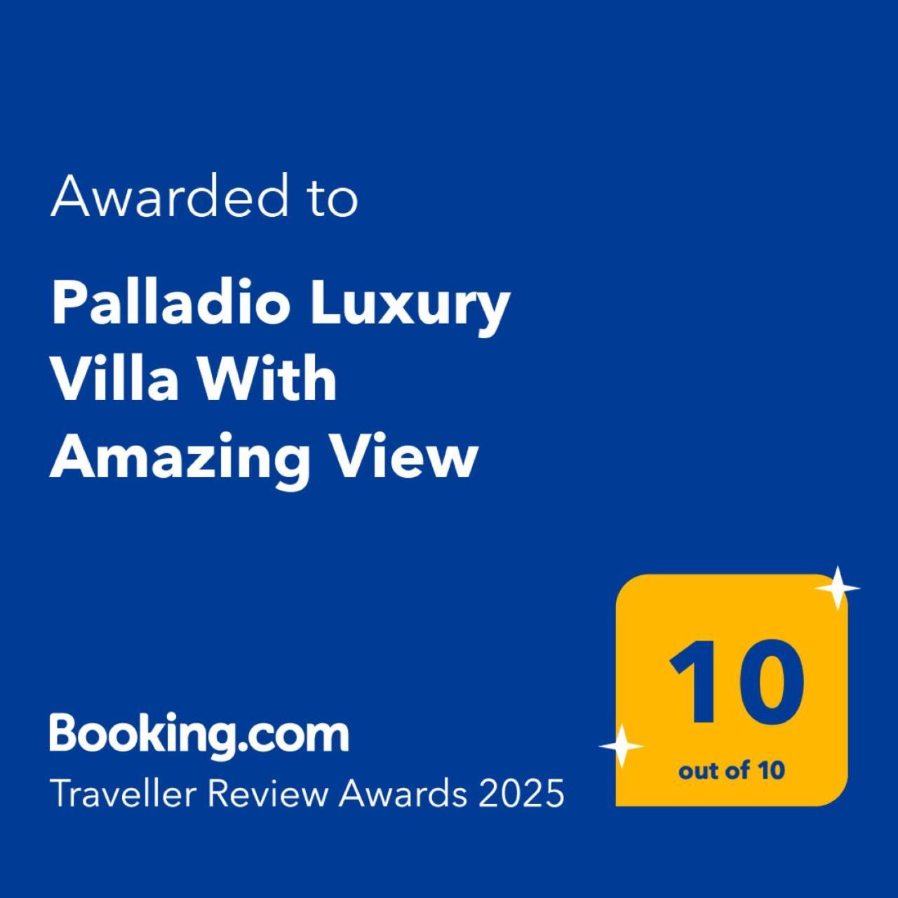 Palladio Luxury Villa With Amazing View Roussospítion Dış mekan fotoğraf